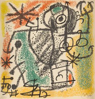 Joan Miró - One Plate, From Les Essències De La Terra