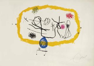 Joan Miro - Personatges solars