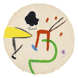 Joan Miró - Personnages, Oiseau