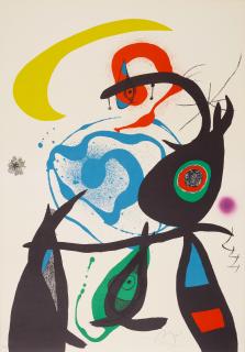 Joan Miró - Plate 8, from Oda A Miró