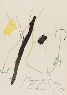 Joan Miró - Plate from Quelques Fleurs pour des Amis