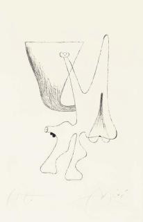 Joan Miró - Plate II, from Enfances (Dupin 11)