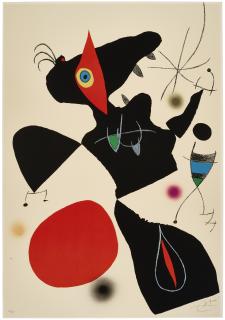 Joan Miró - Plate IV, from Oda a Joan Miró