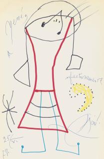 Joan Miró - Portrait de Nené