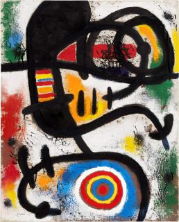 Joan Miró - Portrait d\'une jeune fille