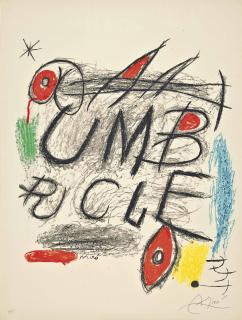 Joan Miró - Poster for the film Umbracle