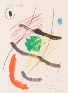 Joan Miró - Pour Ida Chagall et Frans Meyer from Quelques fleurs pour des amis