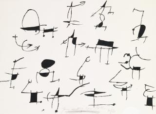 Joan Miró - Pour Meubler Les Textes