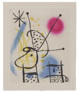 Joan Miró - René Crevel, La Bague d\'aurore