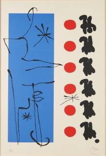 Joan Miró - Rouge et Bleu