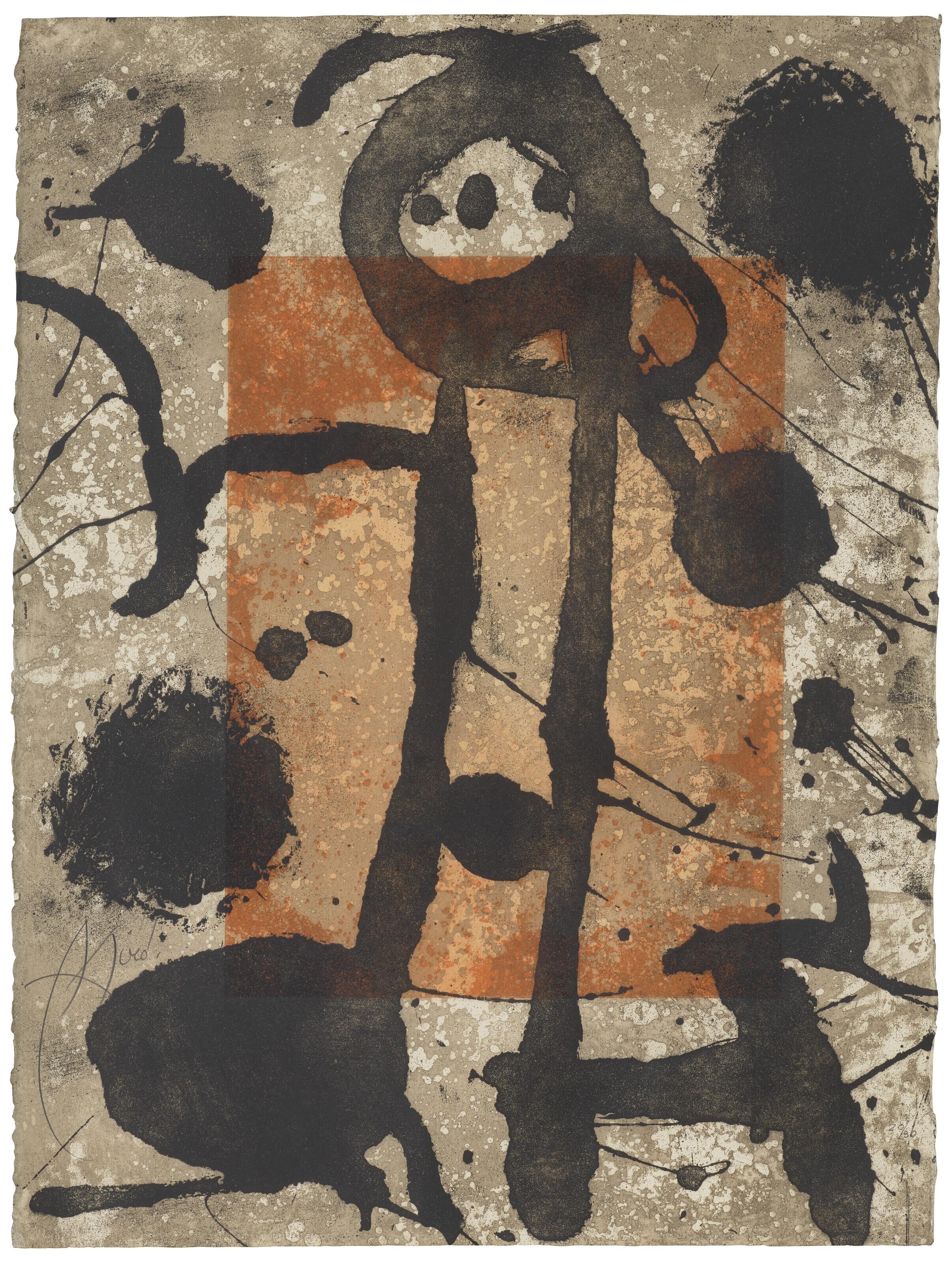Joan Miro - Rupestres Iii (Cave Paintings Iii)