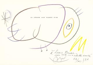 Joan Miró - Sans titre