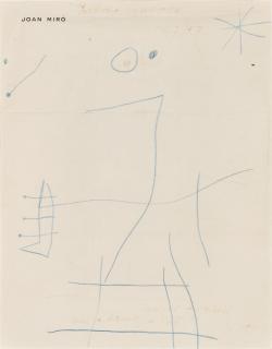 Joan Miró - Sans titre