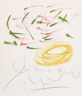 Joan Miró - Sans titre