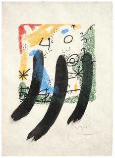 Joan Miró - Senza titolo (Les Essències de la Terra)