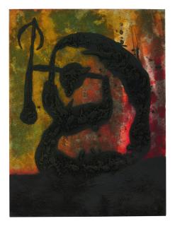 Joan Miró - Tête Flèche (Dupin 460)