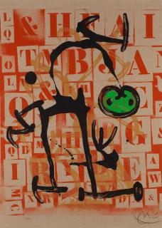 Joan Miró - The Literate Man - Green