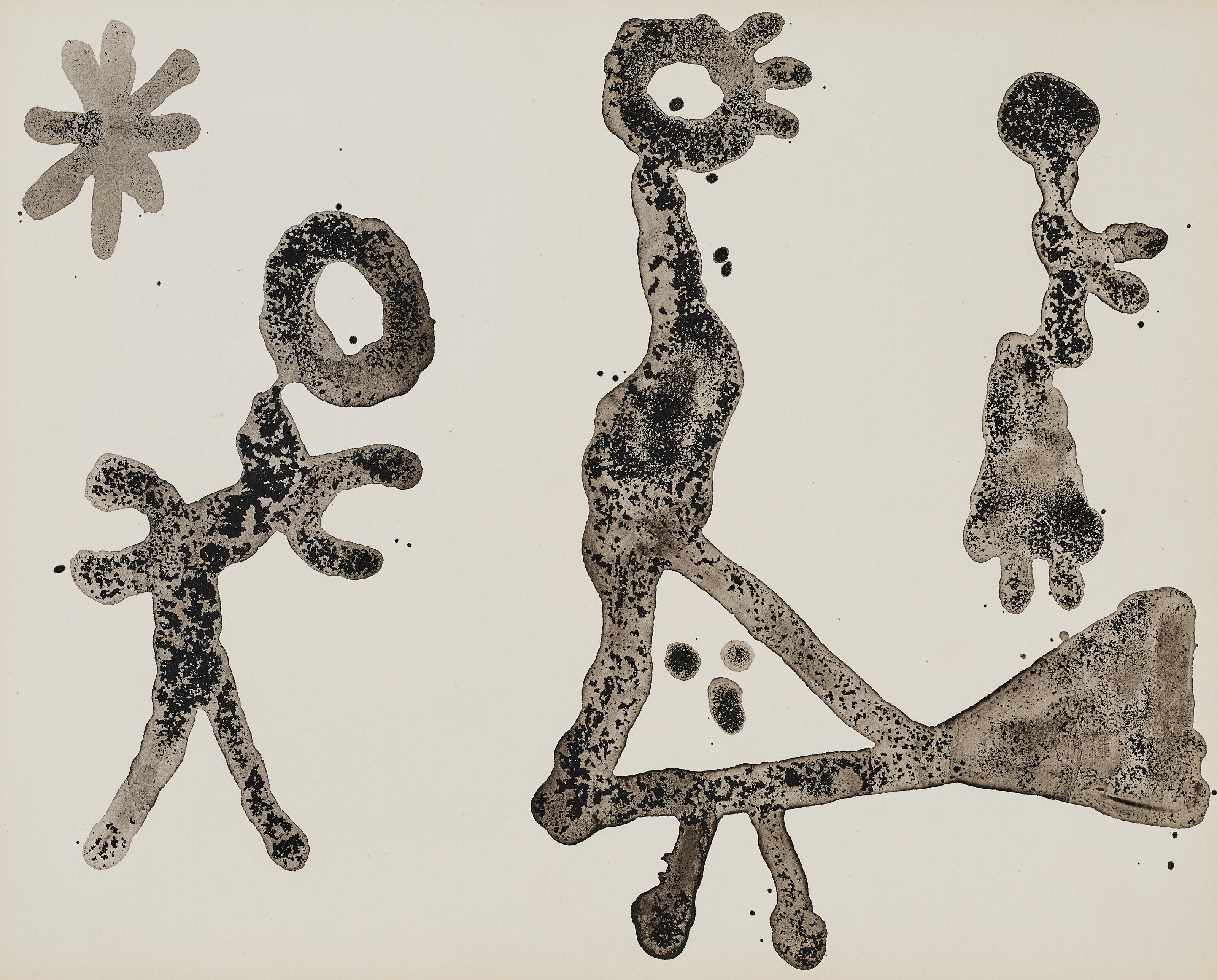 Joan Miró - Trois personnages