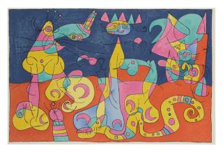 Joan Miró - Ubu Roi (Mourlot 460-98; Cramer Books 107)