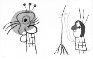 Joan Miro - Untitled from LEnfance D\'Ubu (C. 204)