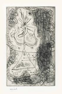 Joan Miro - Untitled, from Stephen Spender  Fraternity
