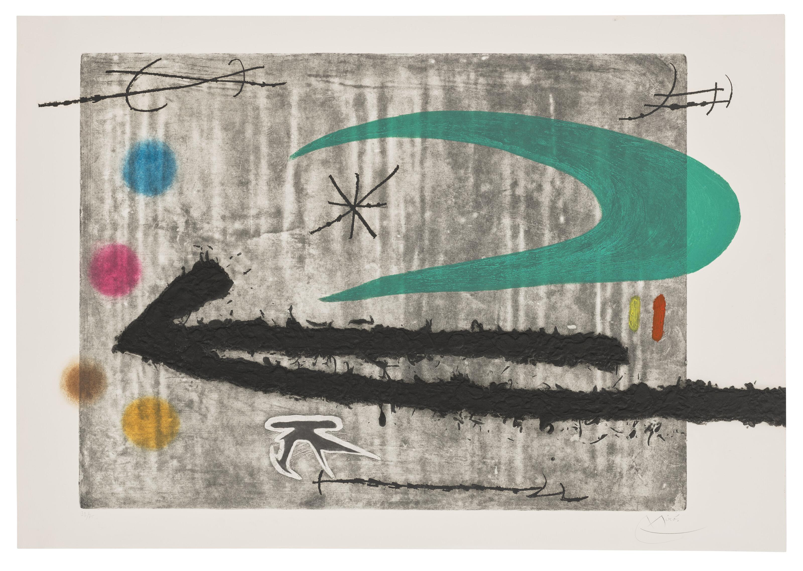 Joan Miró - Vers la gauche