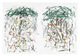 Joan Mitchell - Sunflower I, from Sunflower Series