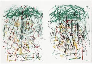 Joan Mitchell - Sunflower I, from Sunflower Series