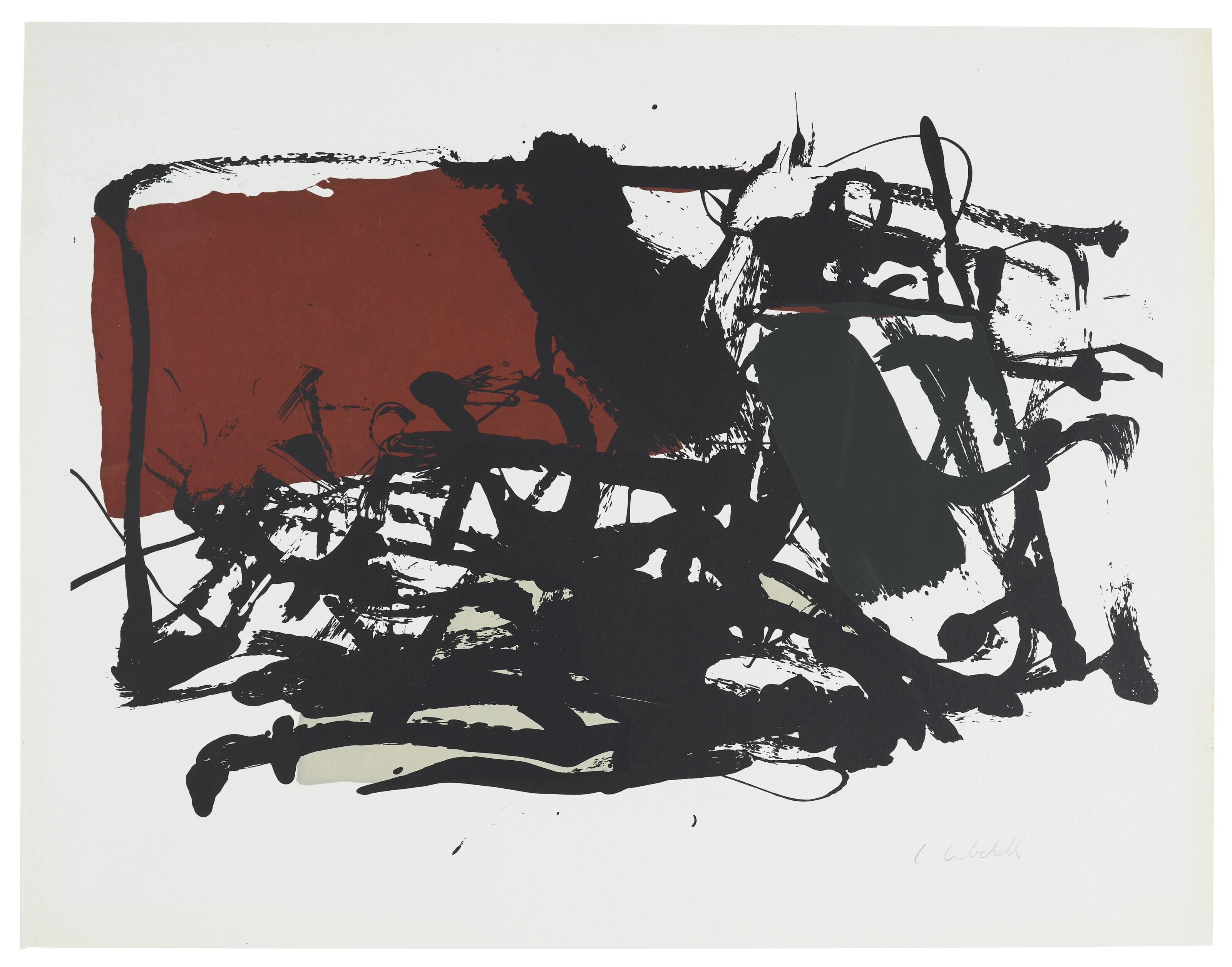 Joan Mitchell - Two prints by the artist