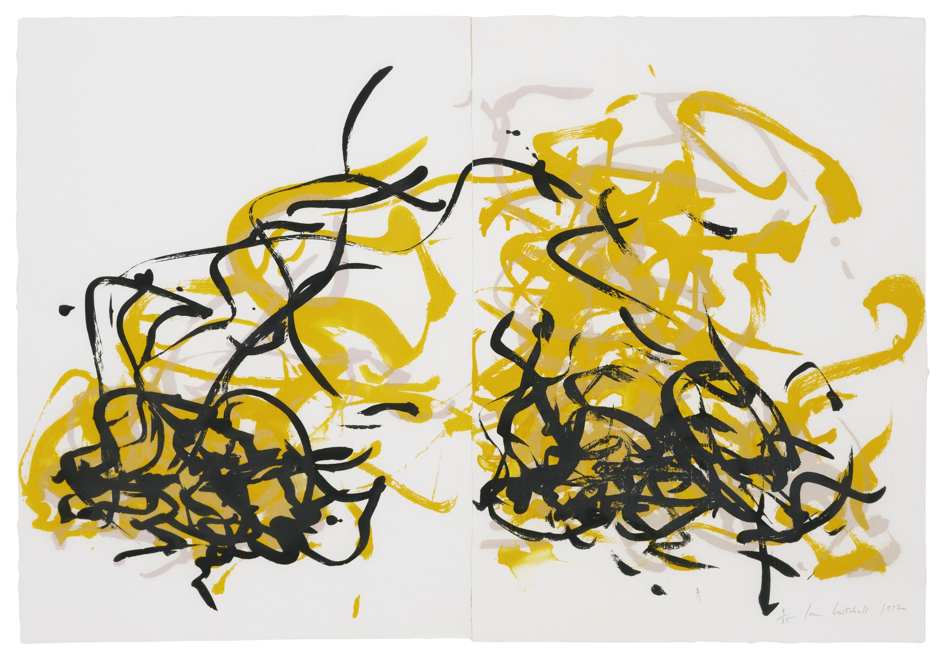 Joan Mitchell - Weeds I