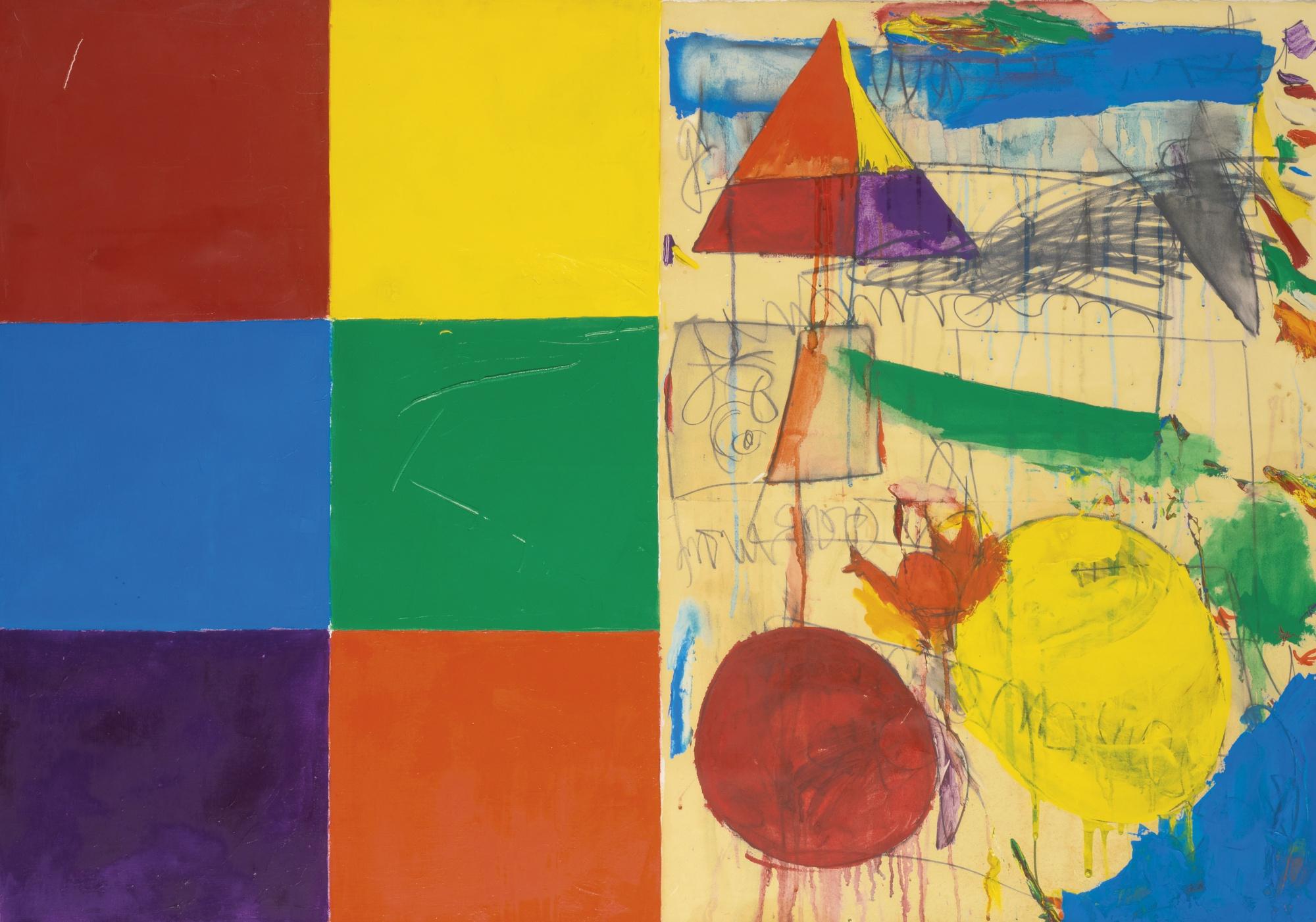 Joan Snyder - Study For \'Sweet Kathy\'S Song\'