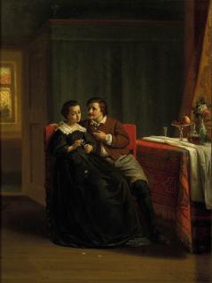 Joannes Christoffel Vaarberg - The Suitor