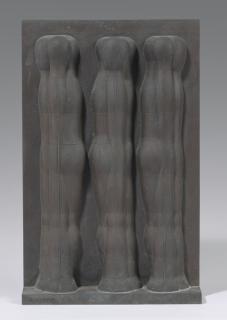 Joannis Avramidis - Drei Figuren Relief