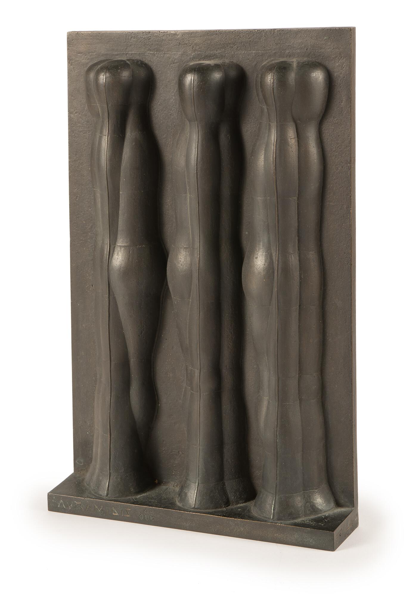 Joannis Avramidis - Relief mit drei Figuren