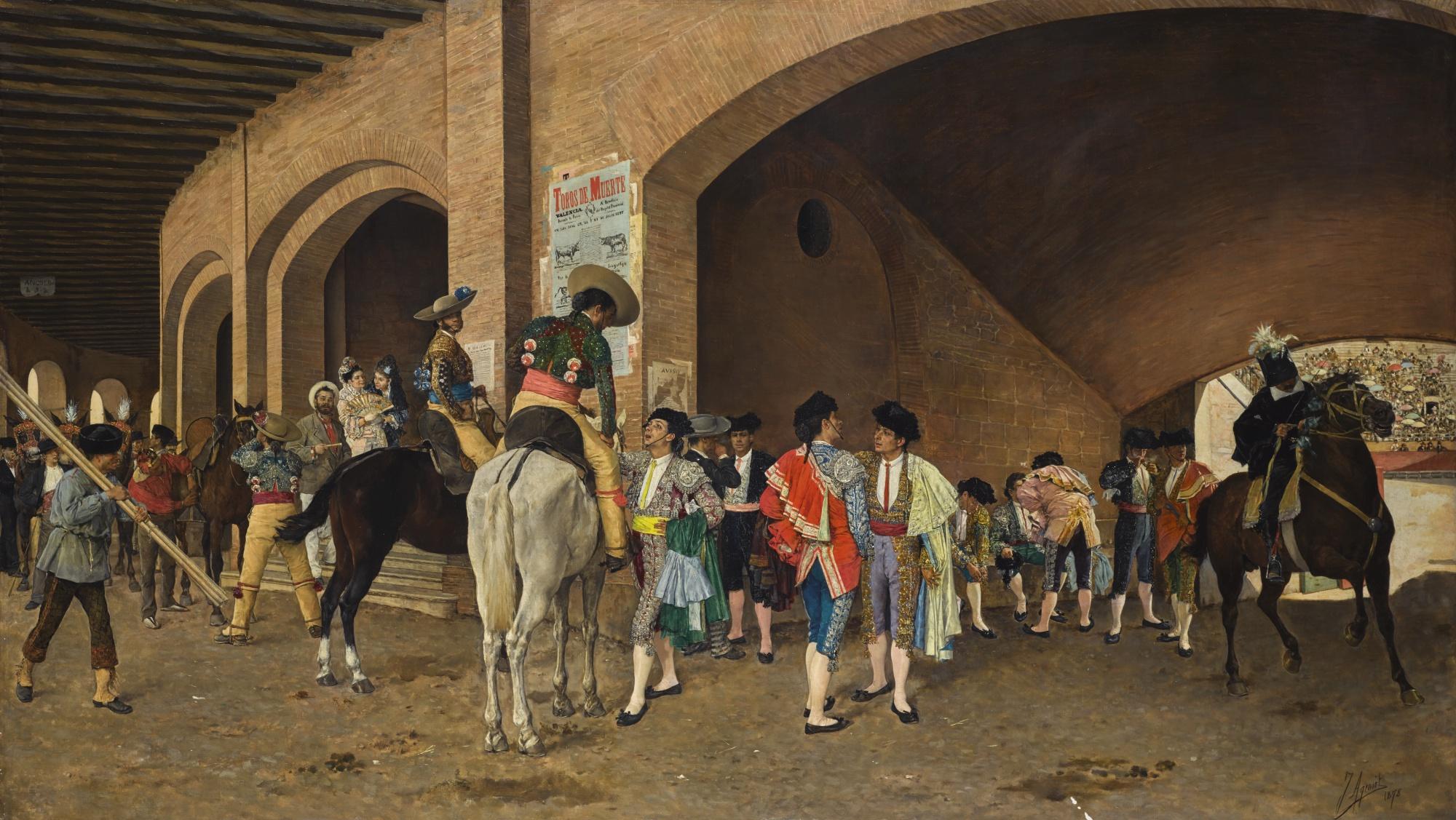 Joaquín Agrasot - Spanish preparing For The Corrida
