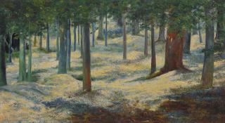 Joaquín Clausell - Bosque En El Otoño