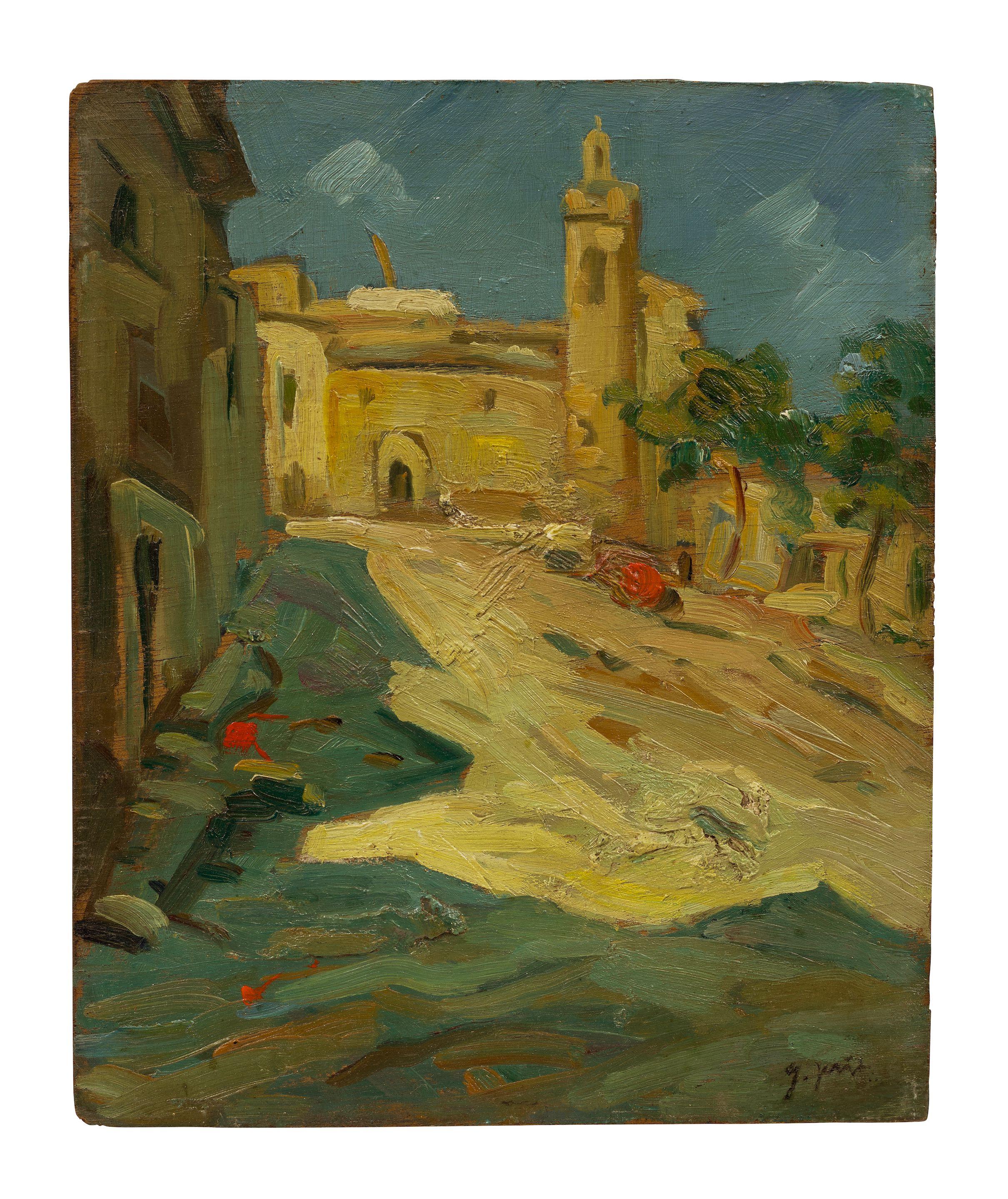 Joaquin Mir Trinxet - Vista de pueblo