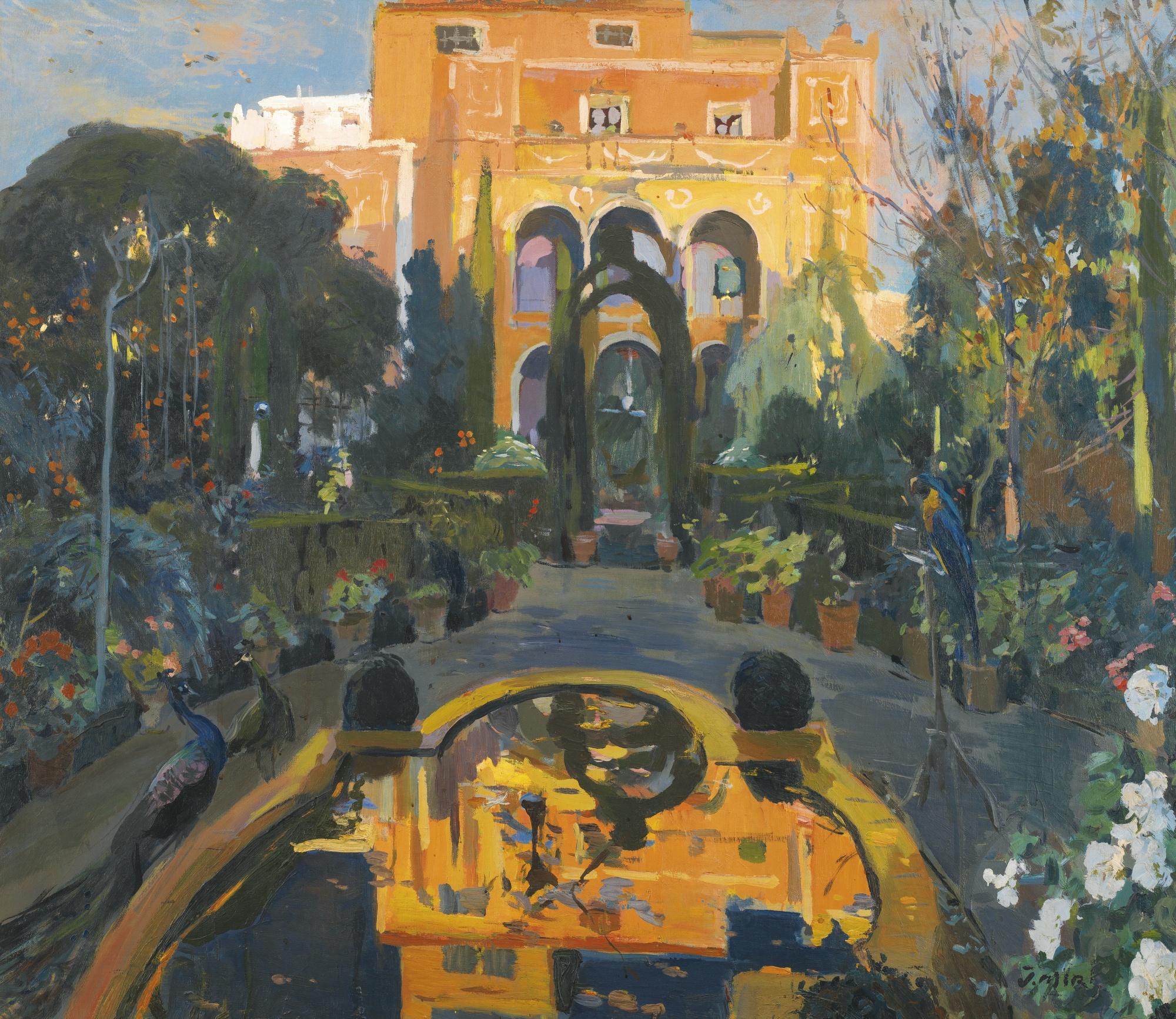 Joaquín Mir - Spanish jardin De La Casa Del Artista (The Artist\'S Garden)