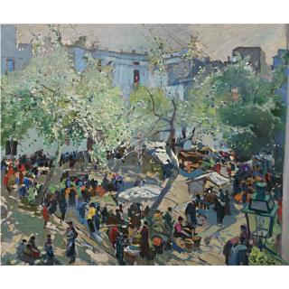 Joaquín Mir - Spanish plaza De Pau Casals, Vilanova (Pau Casals Square, Vilanova)