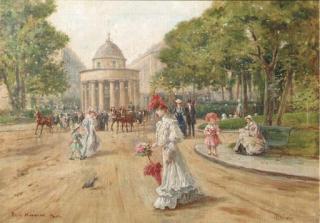 Joaquin Pallarés Allustante - Parc Monceau