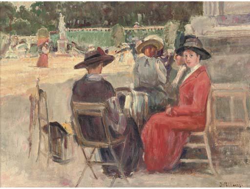 Joaquín Pallaris Allustante - Elegant Company In The Park