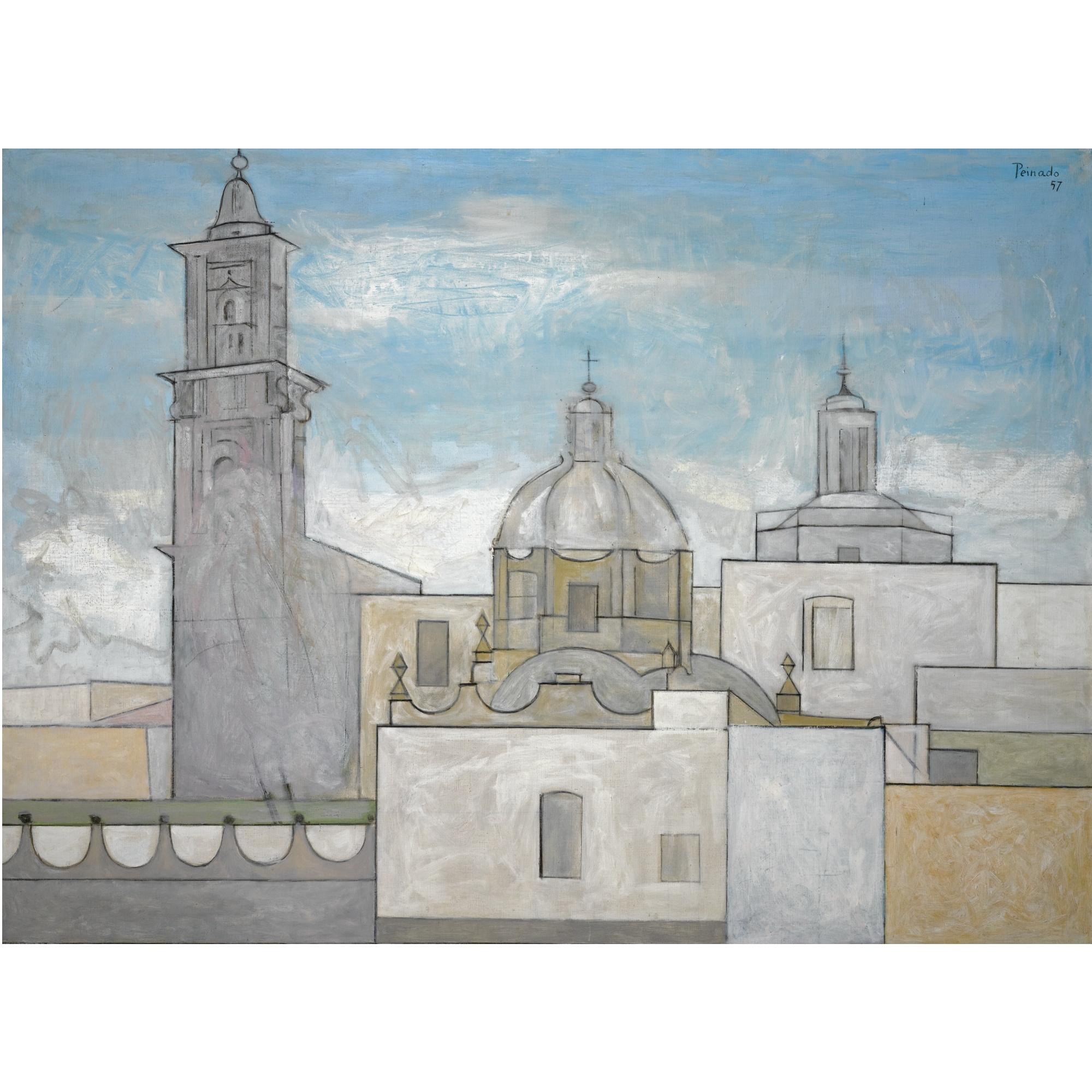 Joaquín Peinado - Spanish iglesia Del Carmen, Toluca