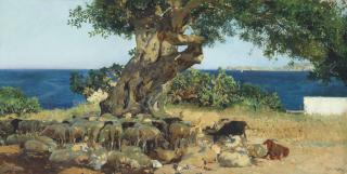Joaquín Sorolla Y Bastida - Algarrobo (The Carob Tree)