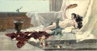 Joaquín Sorolla y Bastida - Bacante