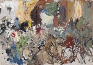 Joaquín Sorolla y Bastida - Estudio para Moro a caballo. La sorpresa de Zahara