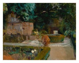 Joaquin Sorolla Y Bastida - Jardín De Los Adarves, Alhambra, Granada