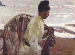 Joaquín Sorolla Y Bastida - Pescador de quisquillas, Valencia