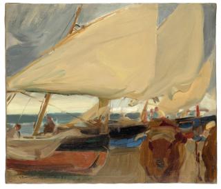 Joaquín Sorolla Y Bastida - Playa de Valencia
