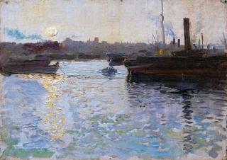 Joaquín Sorolla y Bastida - Puerto de Valencia (Port of Valencia)