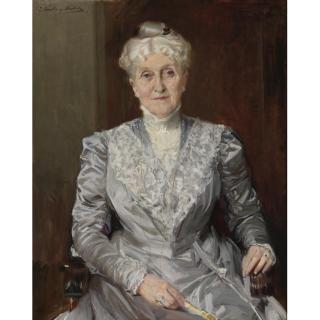 Joaquin Sorolla Y Bastida - Spanish Portrait Of Emily Perkins